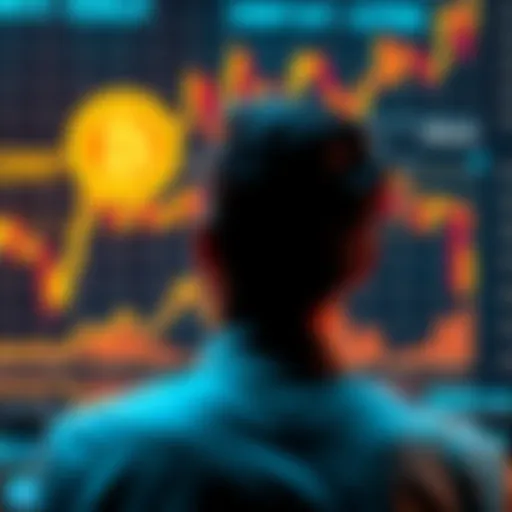 A person reflecting on a Bitcoin price chart from 2007, showing missed investment opportunities.