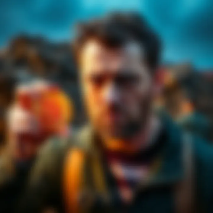 James Howells looking disappointed while holding a Bitcoin symbol, representing his lost fortune in the landfill