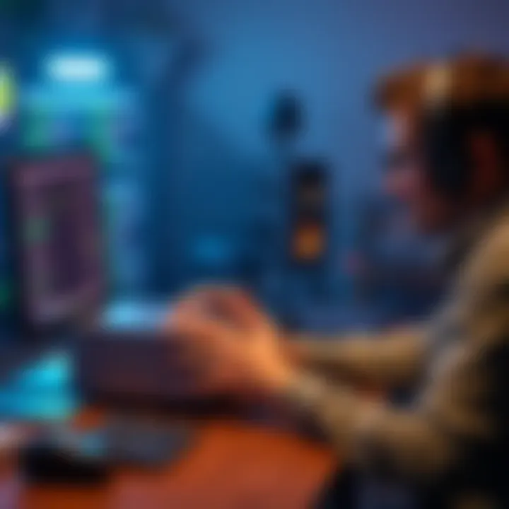 A person working on a 2018 Mac Mini, discussing methods to manage storage for running a node.