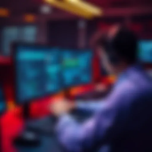 A person using a computer to manage multiple Trezor wallet addresses with CoinLedger, focusing on standard and passphrase accounts.