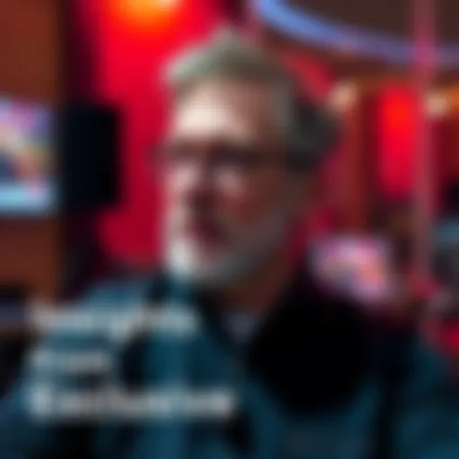 Mance Harmon speaking in an interview, sharing insights on technology and innovation