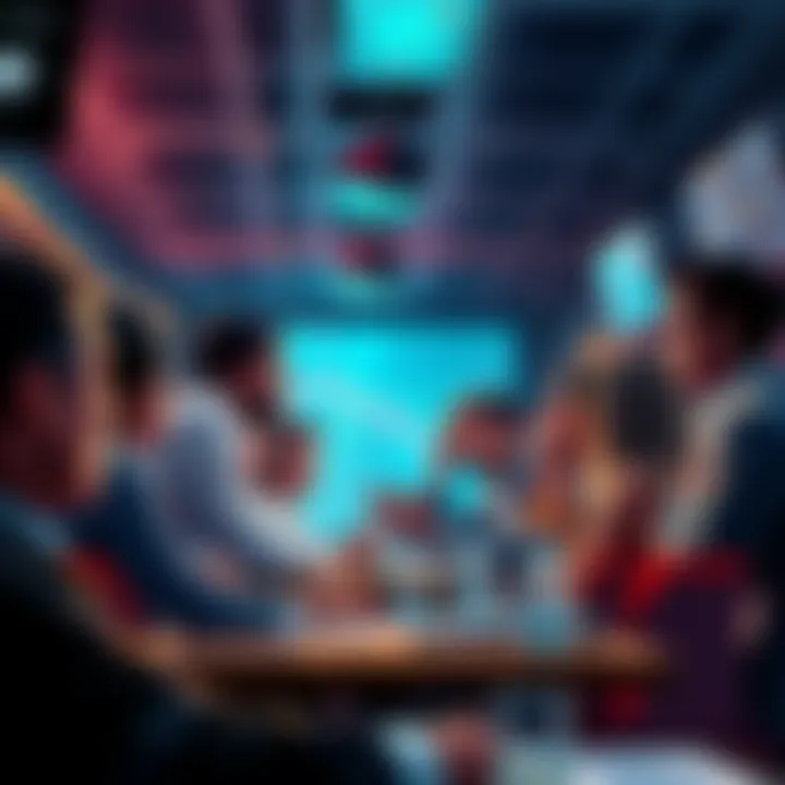 People expressing frustrations and sharing strategies in a forum about market dips