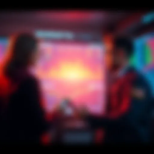 Traders looking at market charts and graphs during October's fluctuations