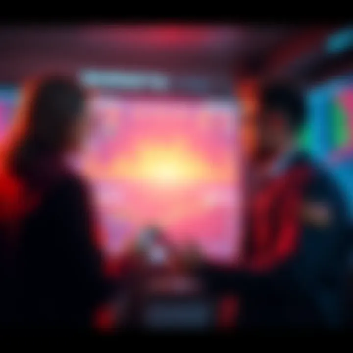 Market activity in October Traders looking at market charts and graphs during October's fluctuations