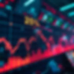A chart showing a downtrend in market prices with a 25% drop indication