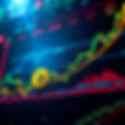 Chart showing Bitcoin price predictions with upward trend and graphs indicating market sentiment changes