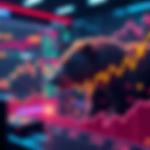 Graph showing bearish market sentiments with potential altcoin growth indicators