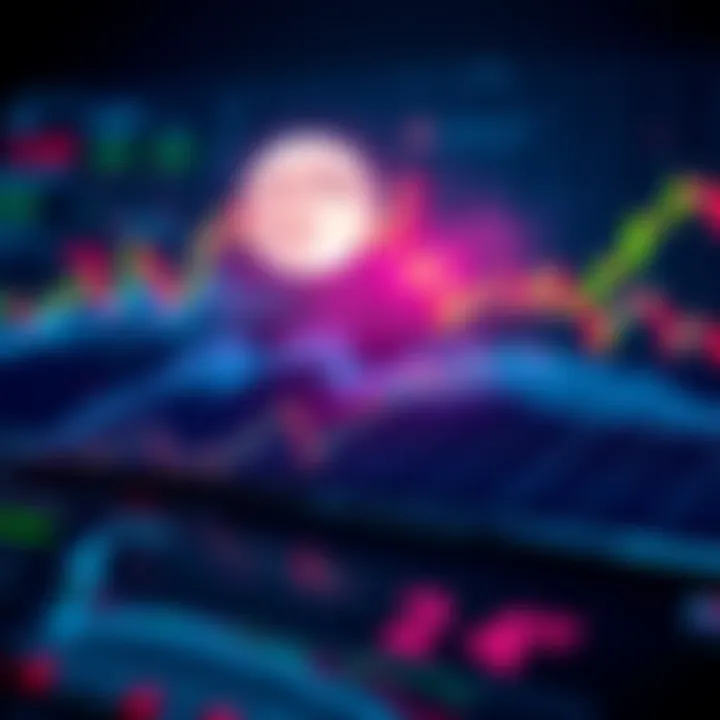 A graphic showing an upward trend in market graphs, symbolizing volatility and growth in the investment landscape.
