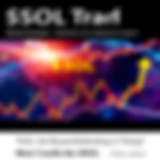 A chart showing price movement of $SOL with indicators of buyer strength and institutional support.