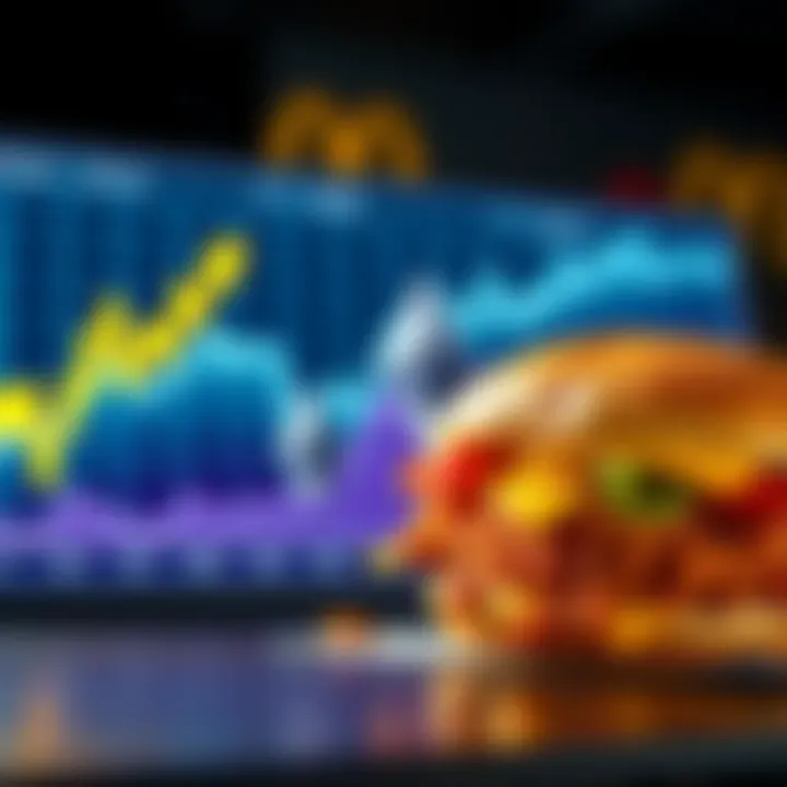 A McChicken sandwich next to a graph showing Ethereum's performance over five years, highlighting the surprising investment outcome.