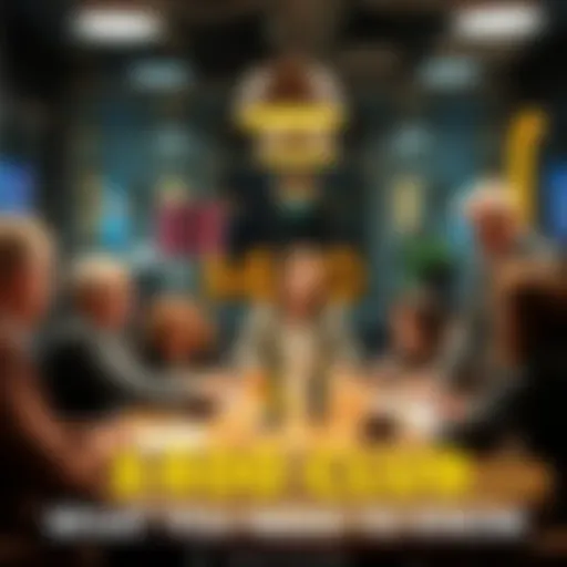 A group of people sharing experiences at a round table, discussing the benefits of being in the $400 Club