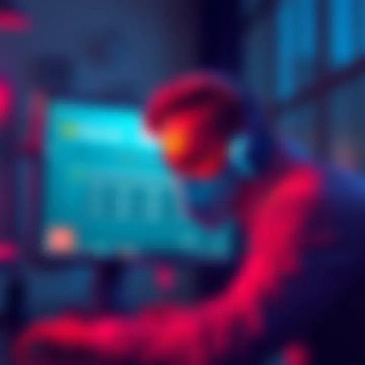 A person frustrated with Metamask displaying incorrect transaction fees on a computer screen