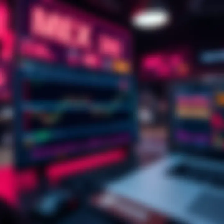 MEXC platform overview Screenshot of MEXC trading platform showing charts and trading options without KYC prompts