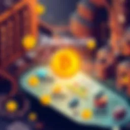 A colorful infographic showing the process of mining Pepecoin on the UnMineable platform, with easy-to-follow steps and illustrations that appeal to both beginners and experienced miners.