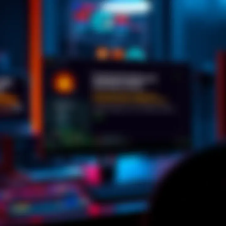 A computer screen displaying error messages about token delistings while setting up a mining program