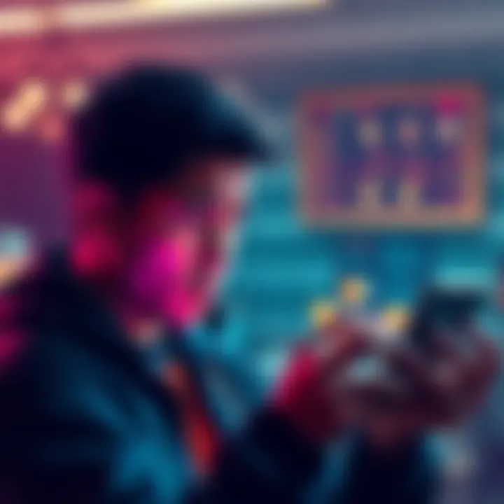 A person looking worried while checking their crypto wallet for missing tokens after a swap transaction.