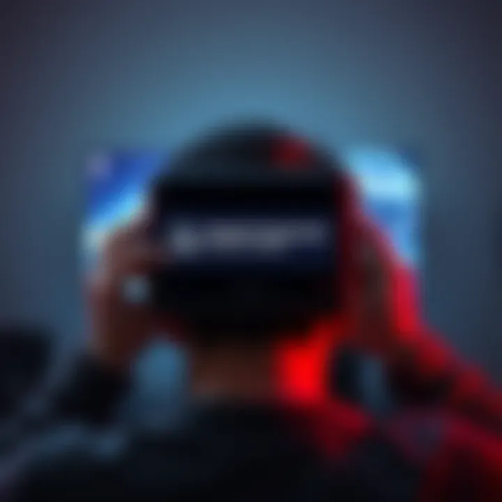 A person frustrated by a firmware upgrade failure on an MK4 device stuck on the loading screen