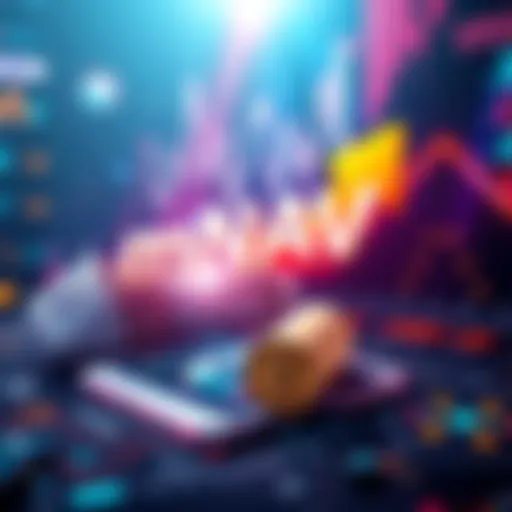 A visual representation showing mNAV relationship with MicroStrategy's enterprise value and Bitcoin holdings, highlighting key terms and concepts for investors.