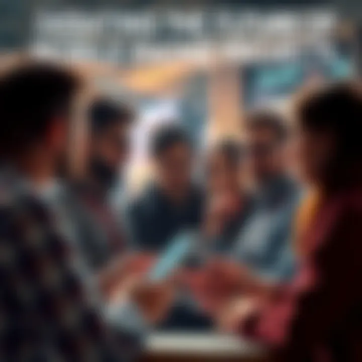 People engaged in a debate about mobile phone mining projects, expressing various opinions at a community forum.