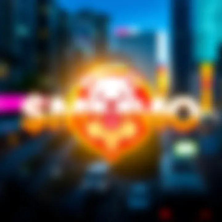 The logo of $MOMO Dog Coin featuring a playful dog design, symbolizing the community-driven cryptocurrency. Bright colors and a modern style reflect its growing popularity.