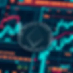 A close-up of a Monero coin symbol on a digital interface, representing financial privacy in cryptocurrency.