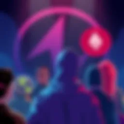 Illustration of people donating Monero cryptocurrency to support privacy and internet freedom projects with Tor Project logo in background
