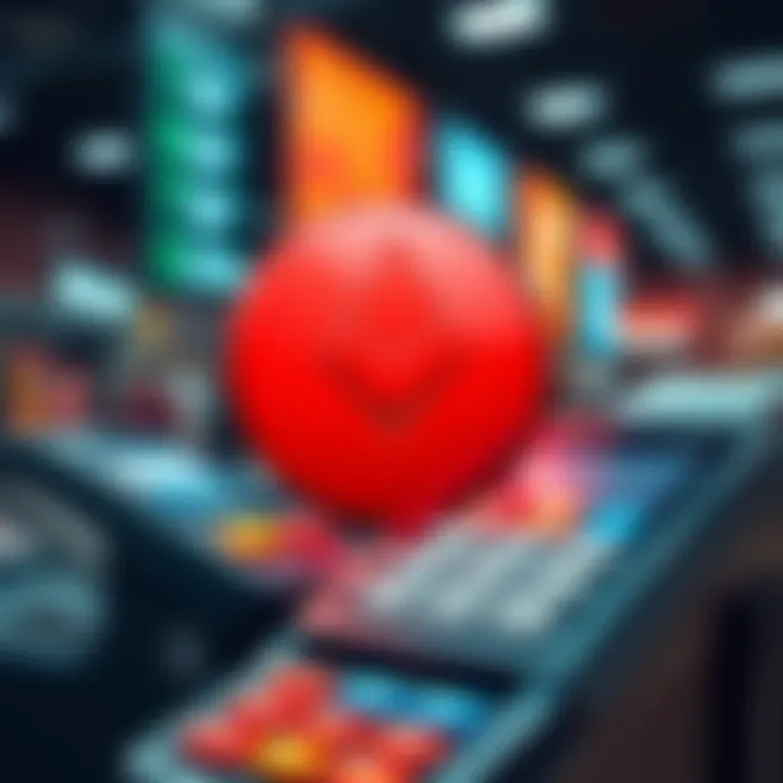 Monero cryptocurrency logo next to a Point of Sale terminal illustrating payment integration