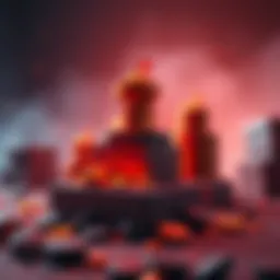 A graphic showing rewards for monthly challenges stacked and extending into the next month, symbolizing motivation and engagement.