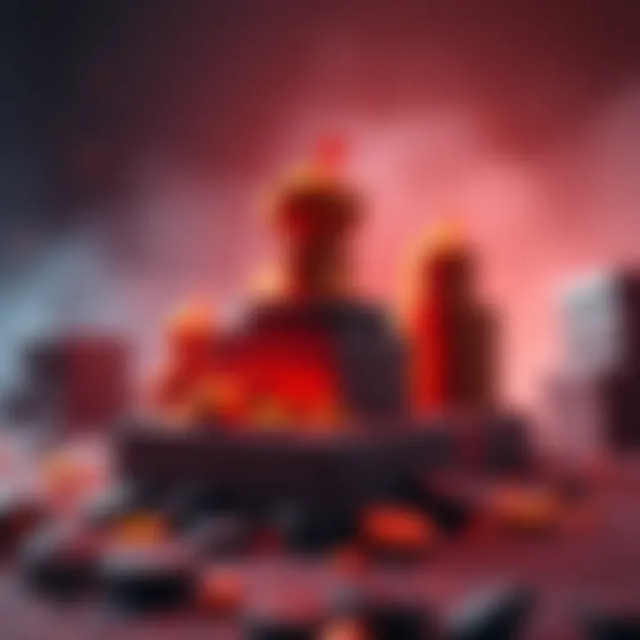 Monthly challenge rewards concept A graphic showing rewards for monthly challenges stacked and extending into the next month, symbolizing motivation and engagement.