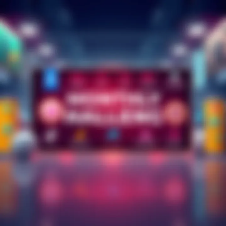 Monthly Challenge Updates A graphic showing various tasks related to monthly challenges, including badges and travel, with small icons for mini-games and surveys.