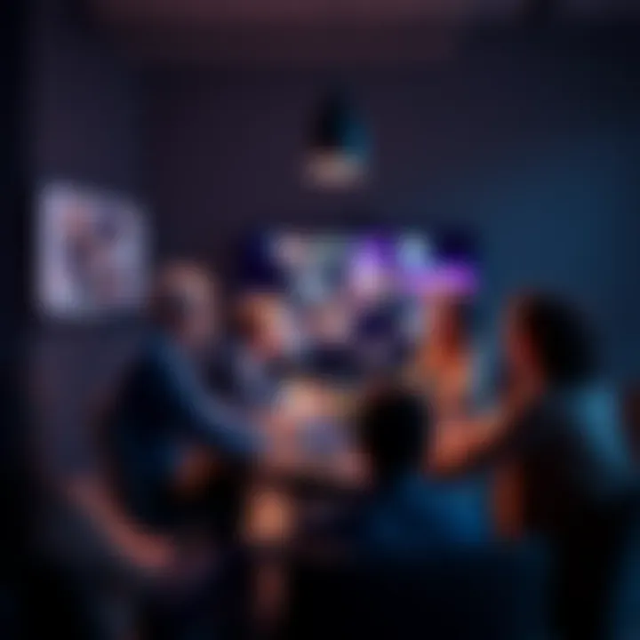 Members of the Moons community discussing moderation changes and transparency in a virtual meeting