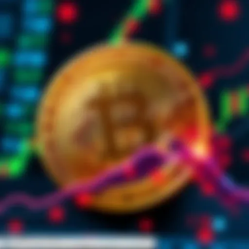 Morgan Stanley logo with Bitcoin symbol and a financial graph, representing the launch of MSBT Bitcoin ETF.