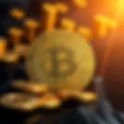 Morgan Stanley's logo with a graphic of Bitcoin coins, representing their recent acquisition of 1,000 BTC.