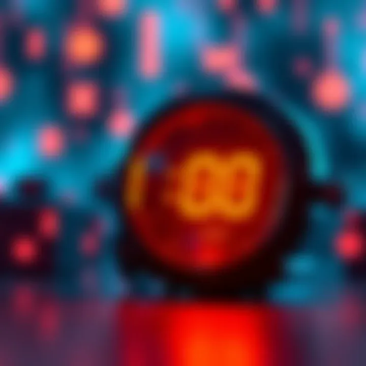 Morse Code Challenge A graphic showing Morse code symbols and a timer, representing a game challenge to decode messages and earn rewards.