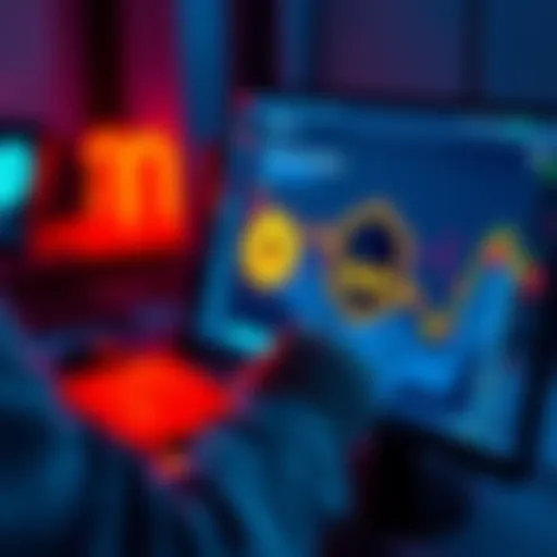 A person transferring MONAD tokens from Coinbase to their MetaMask wallet on a computer screen