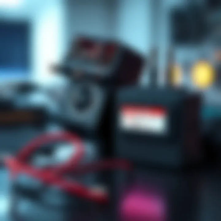 A damaged Nano 3S AC adapter with wires exposed, placed next to a third-party adapter showing compatibility error message on screen.