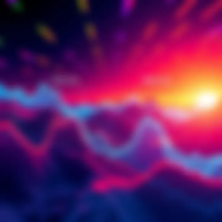 Illustration showing narrow and wide liquidity intervals in Uniswap V3, highlighting fee efficiency and potential returns.