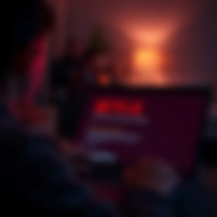 A person looking frustrated while watching Netflix on a laptop displaying a VPN or proxy error message