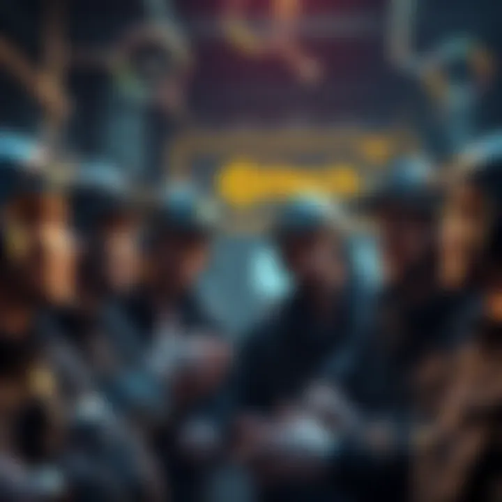 A group of miners discussing their experiences and insights about unverified contributions, with expressions of surprise and concern.