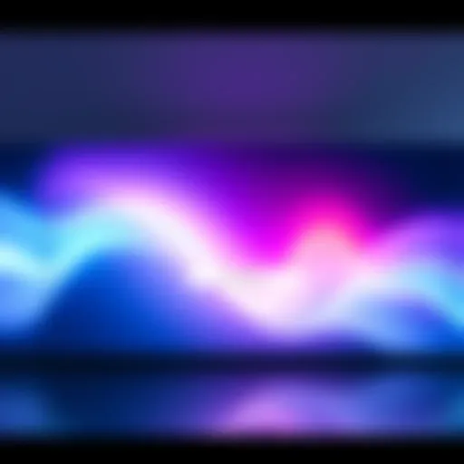 A visual of a new loading page in French, showcasing a minimal and modern design with subtle colors