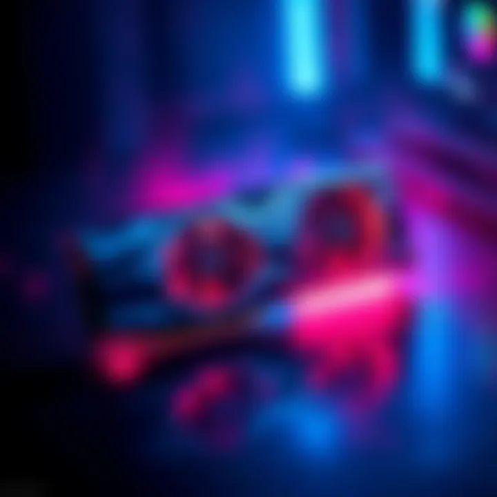 New World Record Graphics Card The 5900XT graphics card showcasing its impressive design and cooling system, representing a milestone in technology performance.