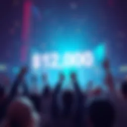 New Yorkers receive USDC payments People celebrating after receiving $12,000 each in USDC from Coinbase's pilot program