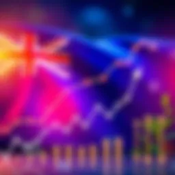 A financial graph showing rising investments with a New Zealand flag in the background, symbolizing tax changes.