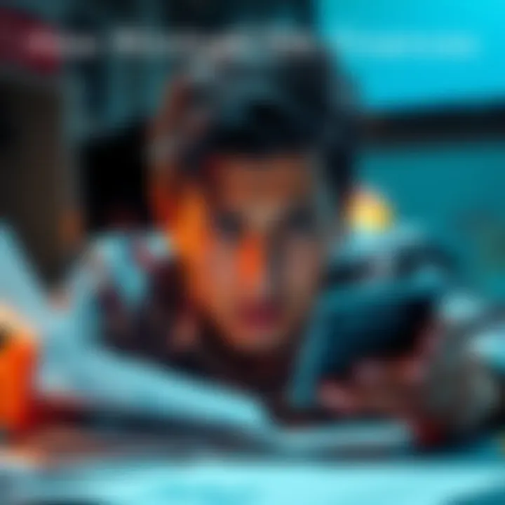 A person looking worriedly at financial documents with a calculator, symbolizing the shift from seeking profits to focusing on breaking even.