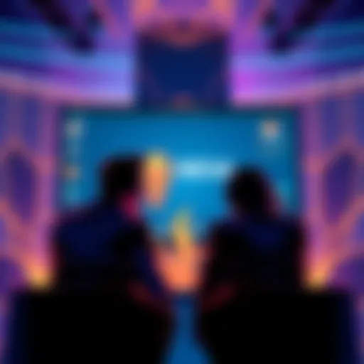 Two speakers at a virtual event discussing cryptocurrency insights on Zoom