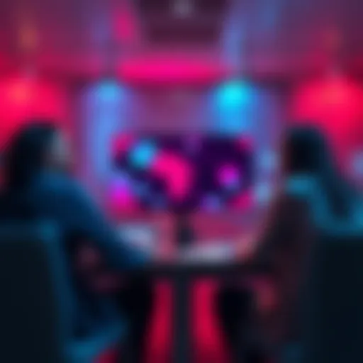 Nexo members engaging in an online discussion about project delays in a virtual meeting setting