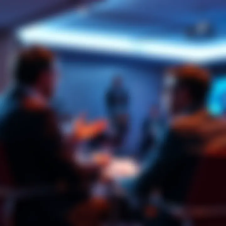 Nicolas Cerny speaking about Cardano's governance structure in a conference setting