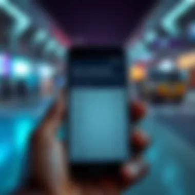 A smartphone displaying Nigerian mobile wallet options with an absence of USDC, highlighting the Naira's decline in value.