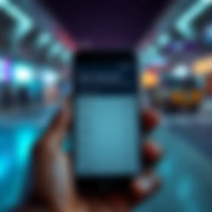 Nigerian Mobile Wallets A smartphone displaying Nigerian mobile wallet options with an absence of USDC, highlighting the Naira's decline in value.