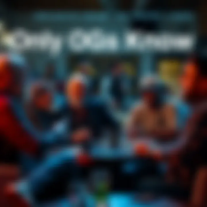 A group of people sharing stories and experiences at a casual gathering, showcasing camaraderie and authenticity.